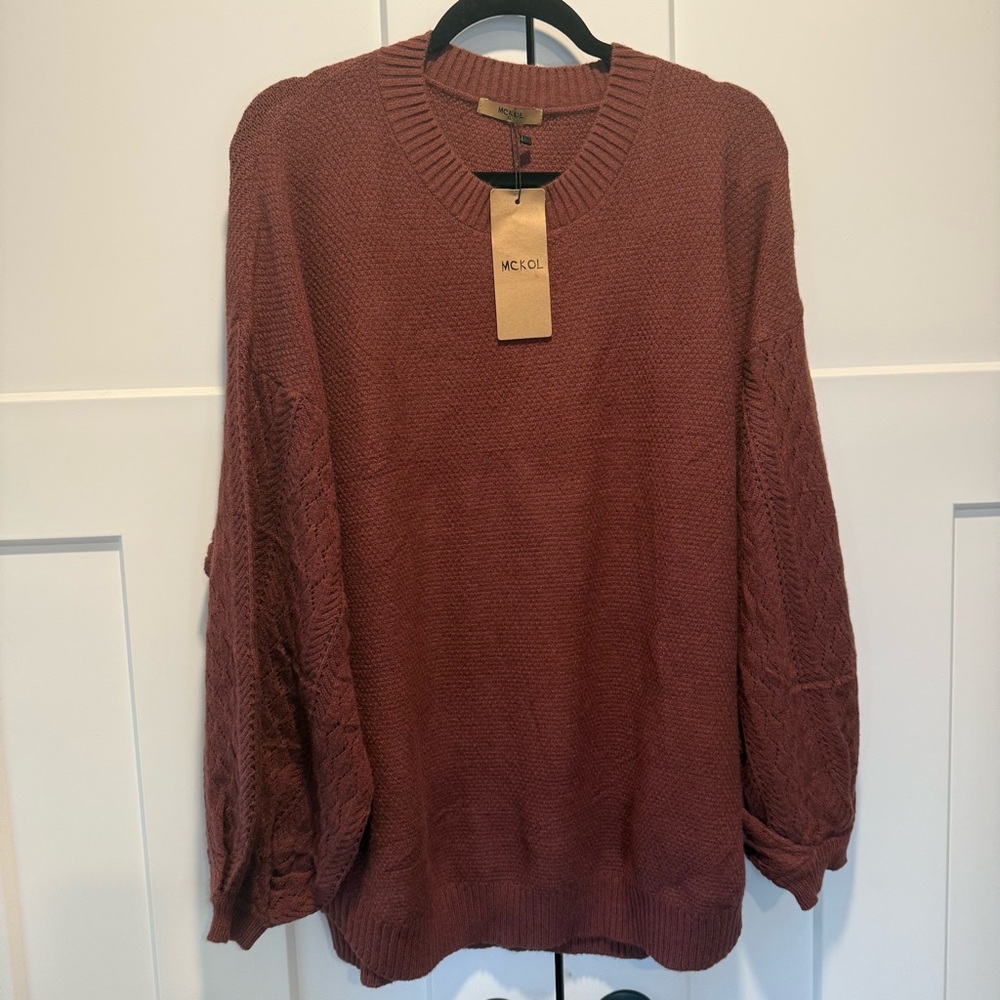 Women’s Rust Sweater XL - Soft